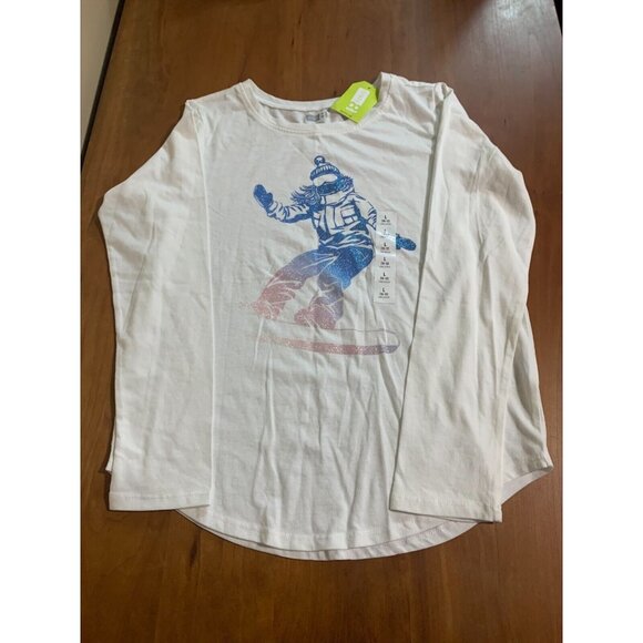 Set of 2 Crazy8 T-Shirt Size Large 10/12 Girls Multicolor NWT - Picture 2 of 4